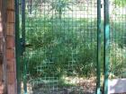 Panelový drátěný plot VEGA B, sloupek Omega kulatý 48 mm, barva zelená RAL 6005