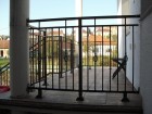 Kované zábradlí STYLE, vzor AW.10.22, barva černá mat RAL 9005