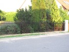 Kovový plot VARIO, vzor AW.10.81, barva černá mat RAL 9005