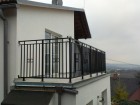 Kovové zábradlí VARIO, vzor AW.10.82, barva černá mat RAL 9005
